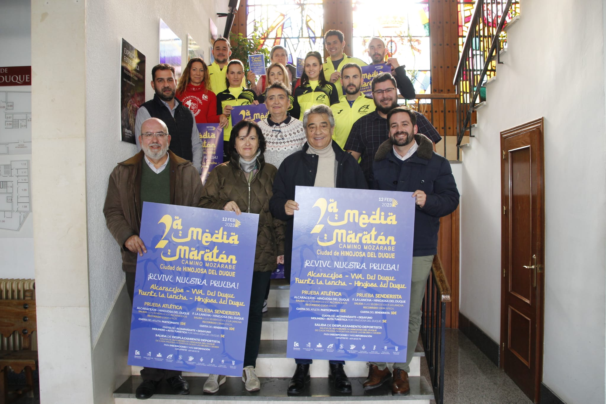 <strong>Hinojosa del Duque presenta la 2ª Media Maratón Camino Mozárabe – Ciudad de Hinojosa del Duque</strong>