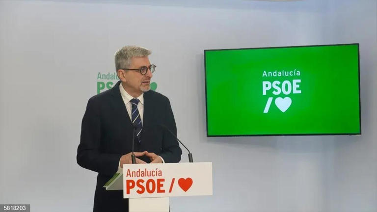 El PSOE de Andalucía pide una comisión de investigación sobre los contratos a dedo en la sanidad andaluza