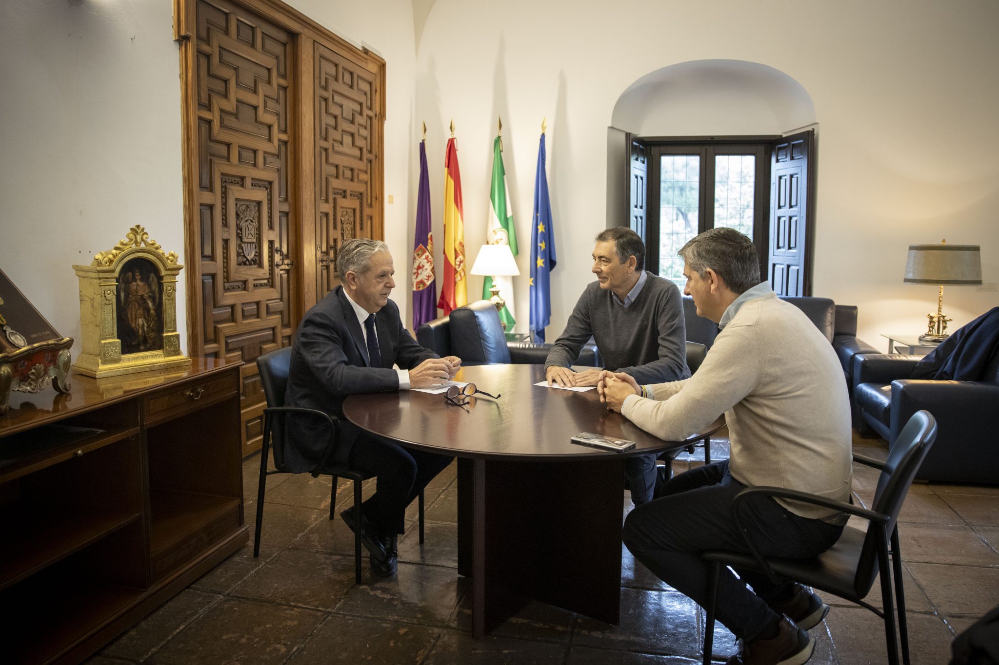 La Diputación de Córdoba y la Junta de Andalucía mantienen una nueva reunión de seguimiento sobre las obras de La Colada y Sierra Boyera