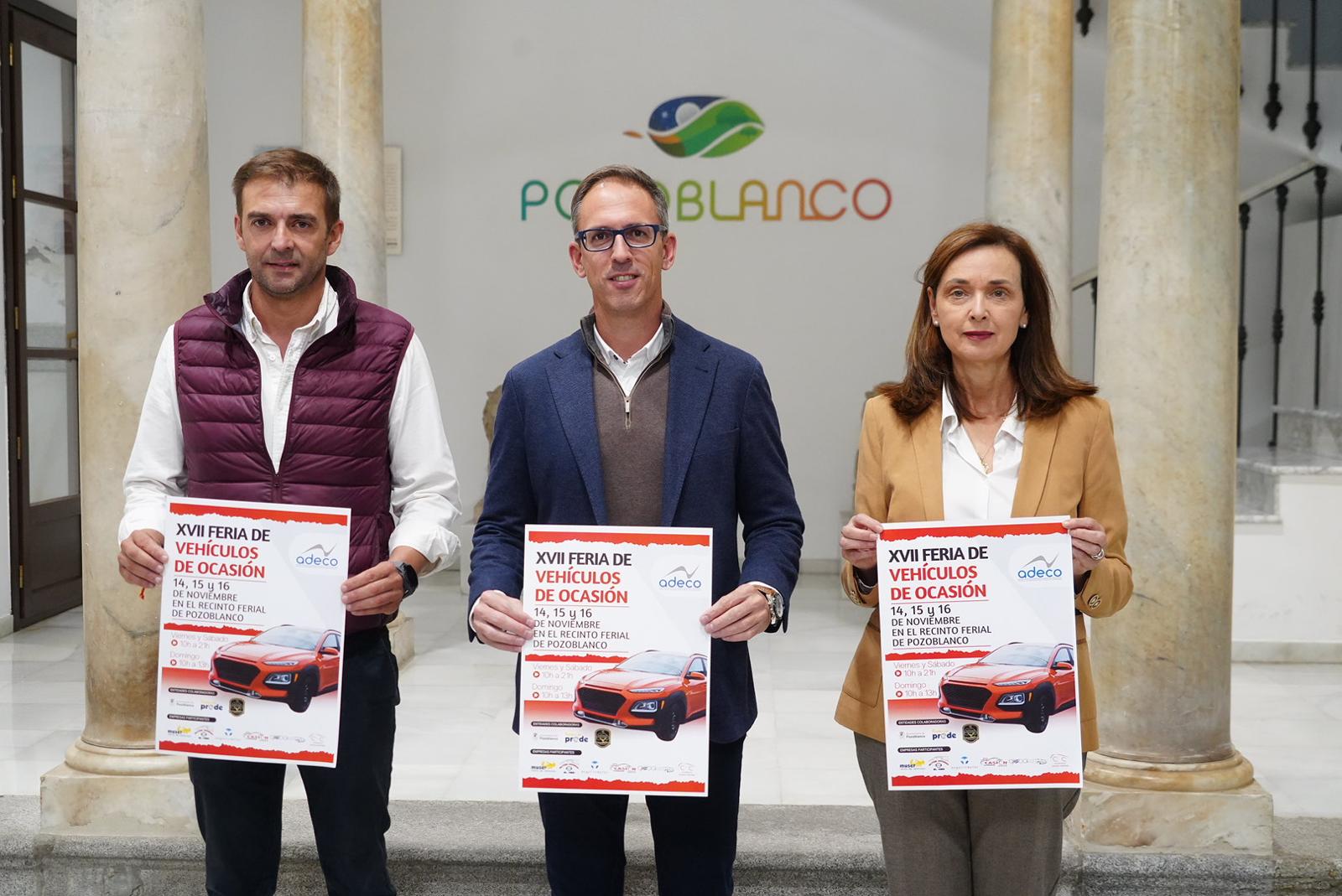 Pozoblanco presenta la XVII Feria del Vehículo de Ocasión con más de 140 automóviles en exposición