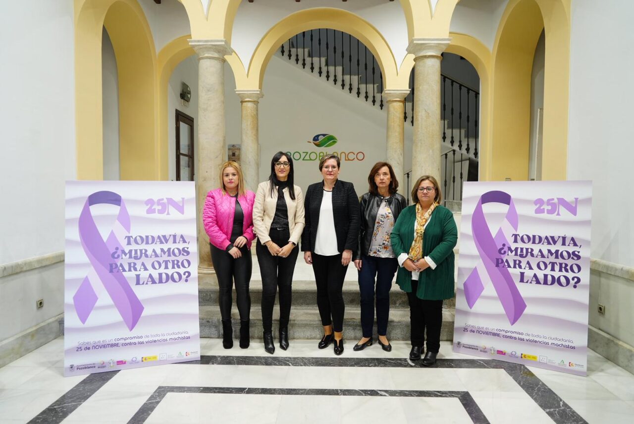 El Ayuntamiento de Pozoblanco lanza su campaña del 25N para combatir la lacra de la violencia de género